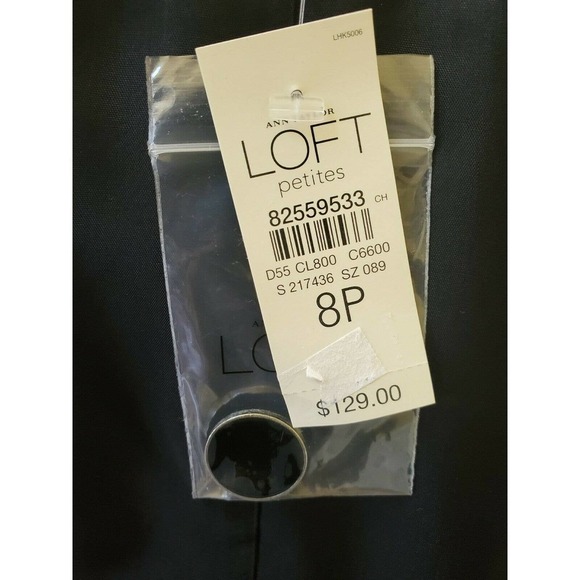 Ann Taylor Loft Cotton Blazer Jacket Size 8P - Picture 10 of 12